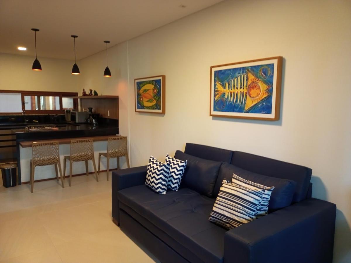 Apartamento Duplex Frente Ao Mar Da Praia Do Forte - Villa Santorini - Aldeia Dos Pescadores Exterior photo